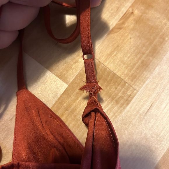 Free People All My Love Wrap Slip Dress - Picture 6 of 6